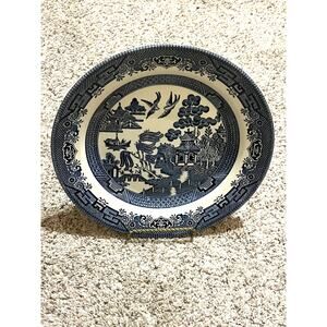 Blue Willow Dinner Plate Churchill England
